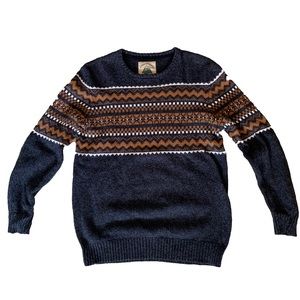 Vintage Urban Outfitters x O’Hanlon Mills Wool Cotton Pattern Sweater